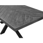 Eettafel Herringbone 200