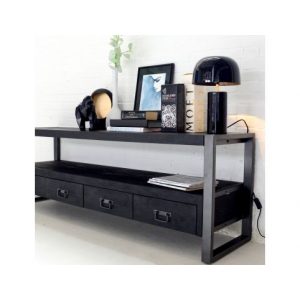 TV Meubel Construction 150 Zwart