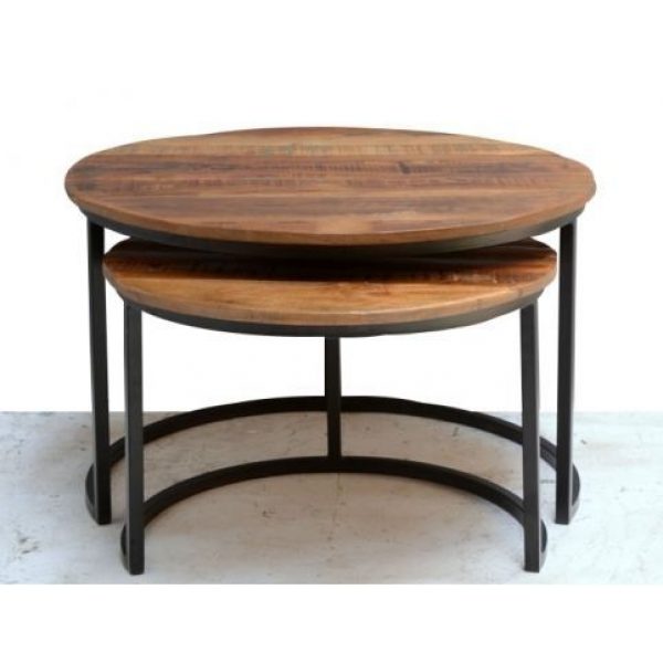 Vintage Meubels - Salontafel Set Delhi