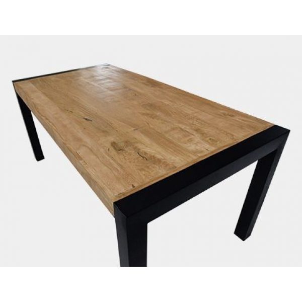 Eettafel Kennedy Warm Brown 140 Mangohout