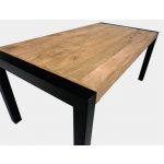 Eettafel Kennedy Warm Brown 140 Mangohout