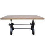 Vintage Meubel - Eettafel Gear 180 Verstelbaar