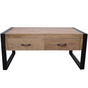 Salontafel Construction 4 lades Small Mangohout
