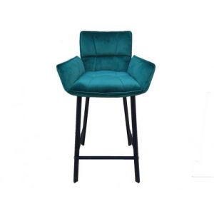 Barkruk Jasmijn Velvet Blauw