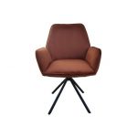 Armstoel Cor Velvet Roest