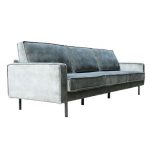 Sofa Apache 4-zits Velvet Dolphin