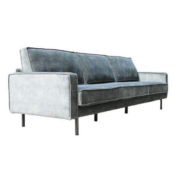 Sofa Apache 4-zits Velvet Dolphin