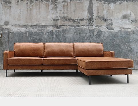 Vintage Meubel - Loungebank Apache II Cognac Online Kopen 4UDesigned.nl