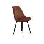 Eetkamerstoel Leaf Koper Velvet