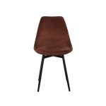 Eetkamerstoel Leaf Koper Velvet
