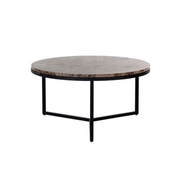 Salontafel Orion 80Ø  (Brown)