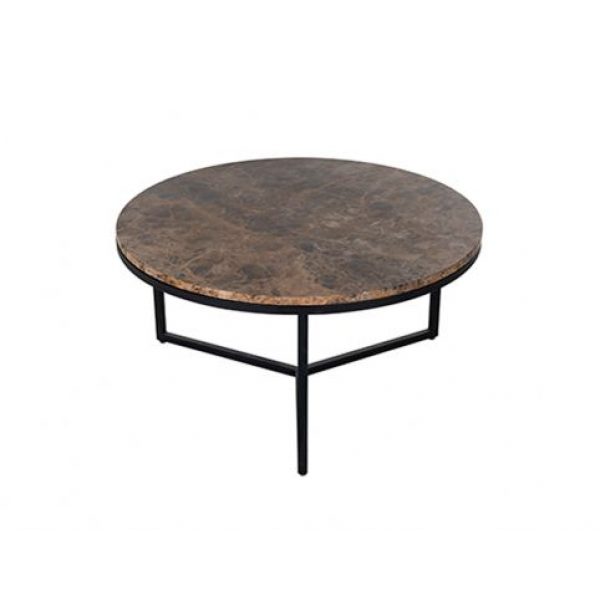 Salontafel Orion 80Ø  (Brown)