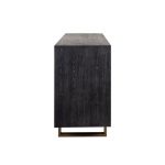 Dressoir Hunter 4-deuren (Black rustic)