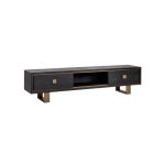 TV-dressoir Hunter 2-laden (Black rustic)