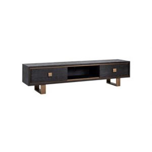 TV-dressoir Hunter 2-laden (Black rustic)