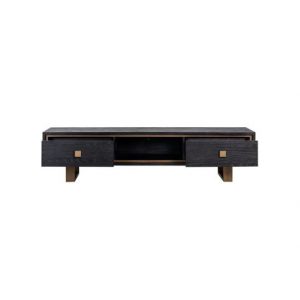 TV-dressoir Hunter 2-laden (Black rustic)