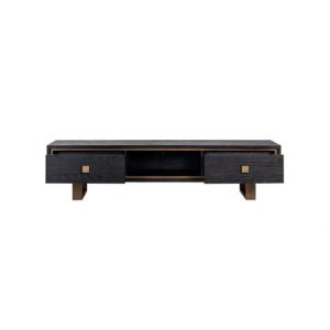 TV-dressoir Hunter 2-laden (Black rustic)