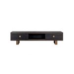 TV-dressoir Hunter 2-laden (Black rustic)