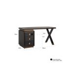 Bureau Hunter 3-laden  (Black rustic)