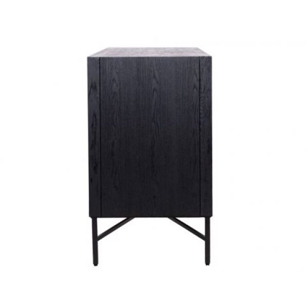 Dressoir Blax 2-schuifdeuren (Black)