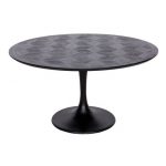 Eettafel Blax 140Ø (Black)