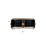 Dressoir Ironville 4-deuren (Gold)
