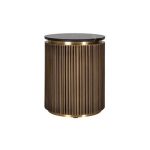 Bijzettafel Ironville 50Ø (Gold)