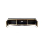 TV-Dressoir Ironville 2-deuren (Gold)
