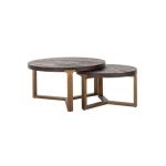 Salontafel Cromford Mill set van 2  (Brushed Gold)