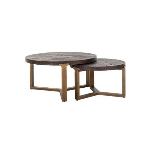 Salontafel Cromford Mill set van 2  (Brushed Gold)