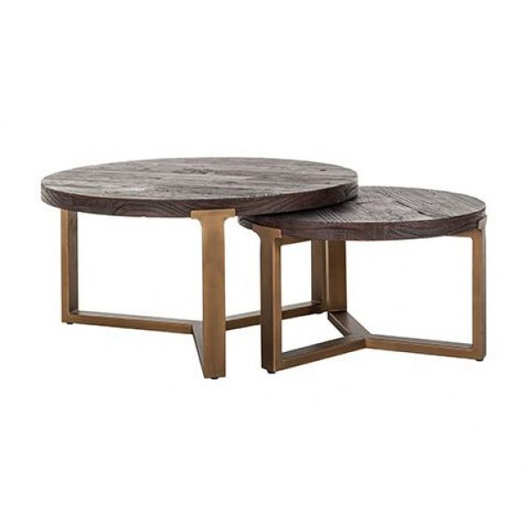 Salontafel Cromford Mill set van 2  (Brushed Gold)