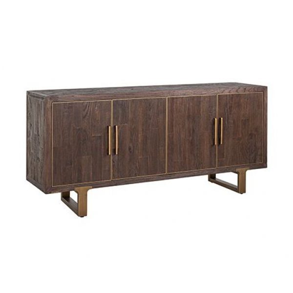 Dressoir Cromford Mill 4-deuren (Brushed Gold)