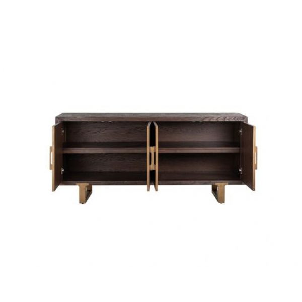 Dressoir Cromford Mill 4-deuren (Brushed Gold)
