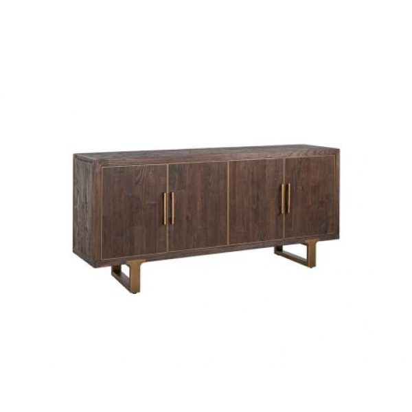 Dressoir Cromford Mill 4-deuren (Brushed Gold)
