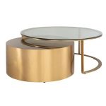 Salontafel Orlan set van 2 (Gold)