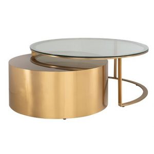 Salontafel Orlan set van 2 (Gold)