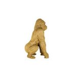 Deco object Gorilla goud klein (Gold)