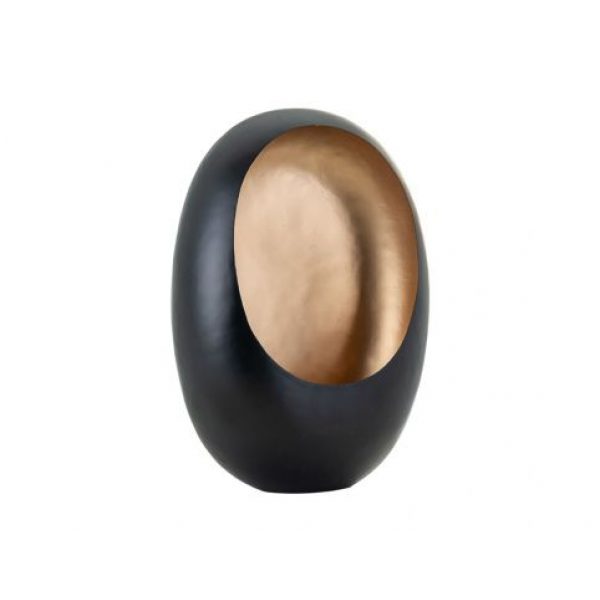 Kandelaar Raylan zwart goud groot (Black)