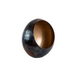 Kandelaar Catho brons goud medium rond (Bronze)