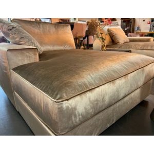 Richmond Sofa Lounge Santos 120 Links Velvet Champagne