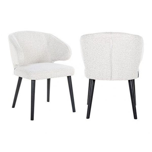 Stoel Indigo White Bouclé (Copenhagen 900 Bouclé White)