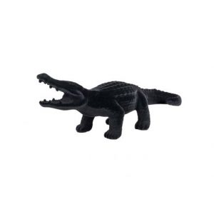 Krokodil Crocky zwart (Black)