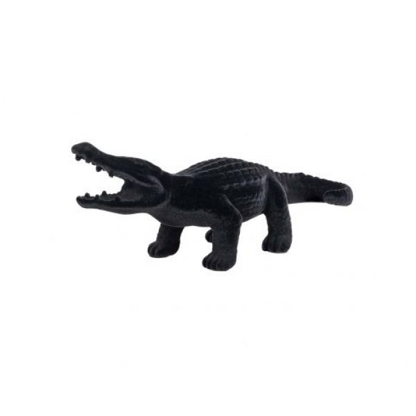 Krokodil Crocky zwart (Black)