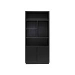 Boekenkast Oakura 2-deuren (Black)