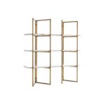 Wandkast Lagrand Gold met 3 planken  (Gold)