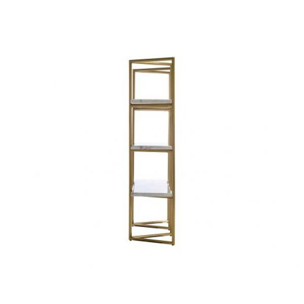 Wandkast Lagrand Gold met 3 planken  (Gold)