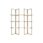 Wandkast Lagrand Gold met 3 planken  (Gold)