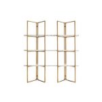 Wandkast Lagrand Gold met 3 planken  (Gold)