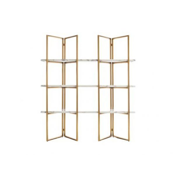 Wandkast Lagrand Gold met 3 planken  (Gold)