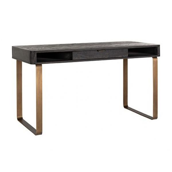 Bureau Blackbone Brass 1-lade (Black rustic)